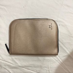 Halston Rose Gold Jewelry Portfolio Case